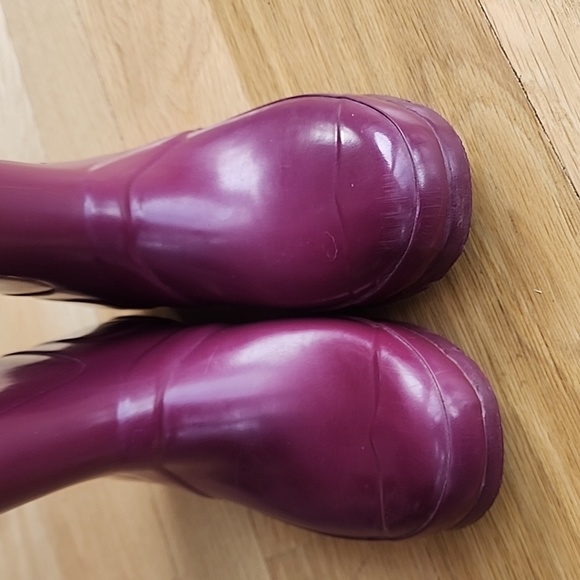 Hunter Tall Wellie Gloss Rain Boots size 37 - Picture 11 of 15